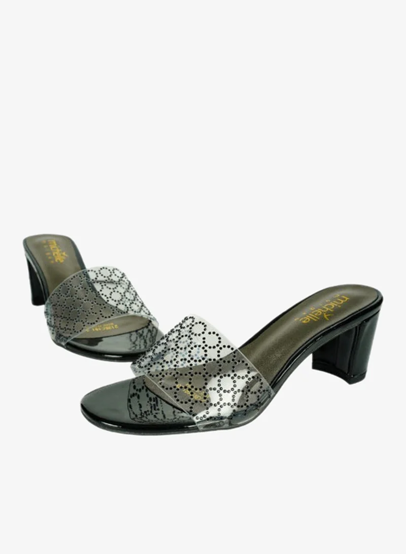 ميشيل مورجان كعب ميشيل مورغان نسائي أسود 092-2652