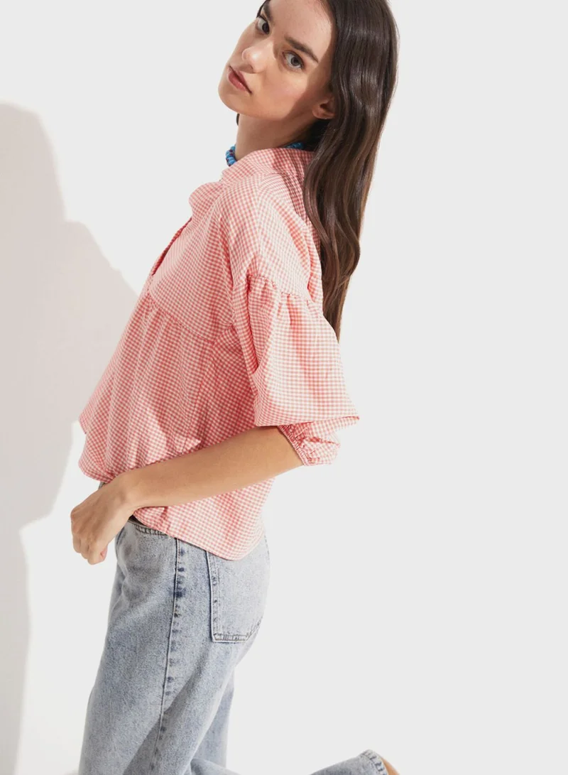 JUNE Button Down Shirt