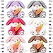 Simgoing 6 Pack Easter Plush Bunny 53 Inch Easter Stuffed Sitting Lop Eared Rabbit with Carrot Soft Lovely for Kids Baby Boys Girls Easter Basket Stuffers Animal Birthday Parties - Image 2