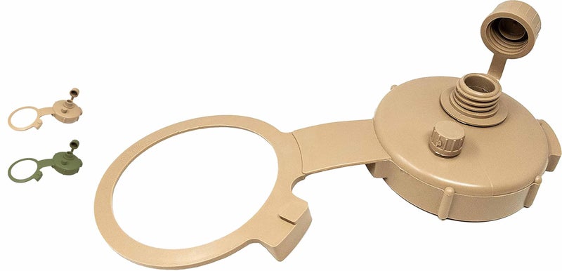 Tacticai Tacticai Replacement Cap, Tan (2 Color Selection), for U.S Issued 5-Gallon (20-Liter) Military Water Cans, BPA Free  - Image 1
