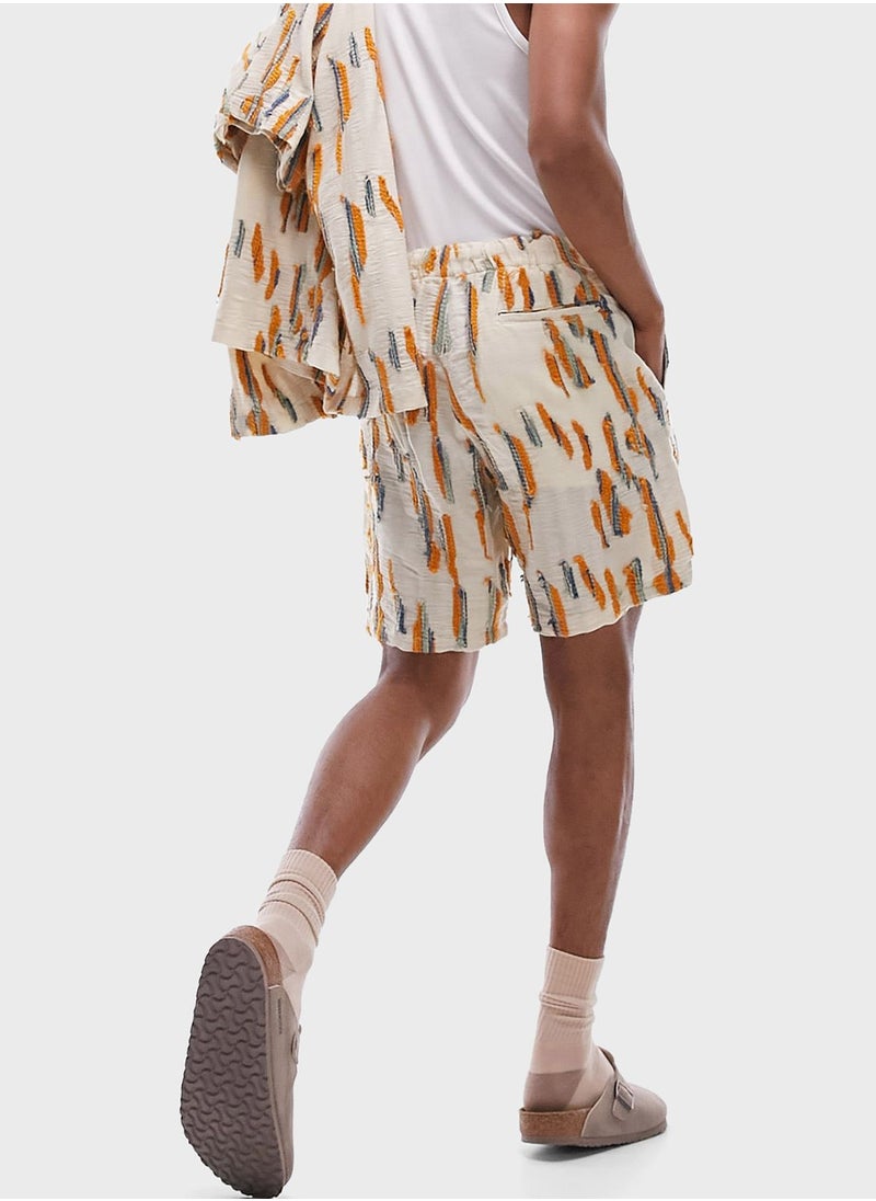 توب مان Casual Drawstring Shorts  - Image 2