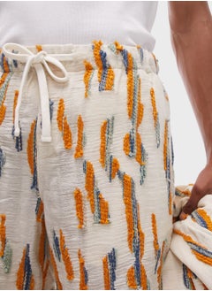 TOPMAN Drawstring Printed Shorts  - Image 3