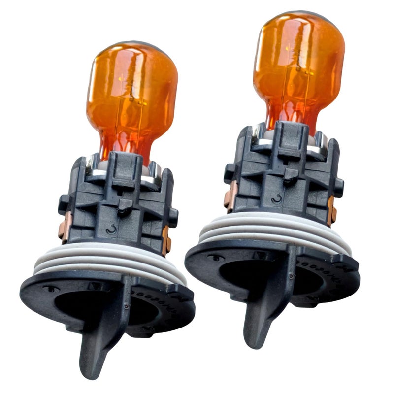 Swzld Turn Signal Light Bulb with Socket Fit for Ford Fusion 20132020 Fit for Ford Transit Connect 20142018 DS7Z13466A DT1Z13K371A Turn Signal Bulb Socket 12V 24W - Image 3