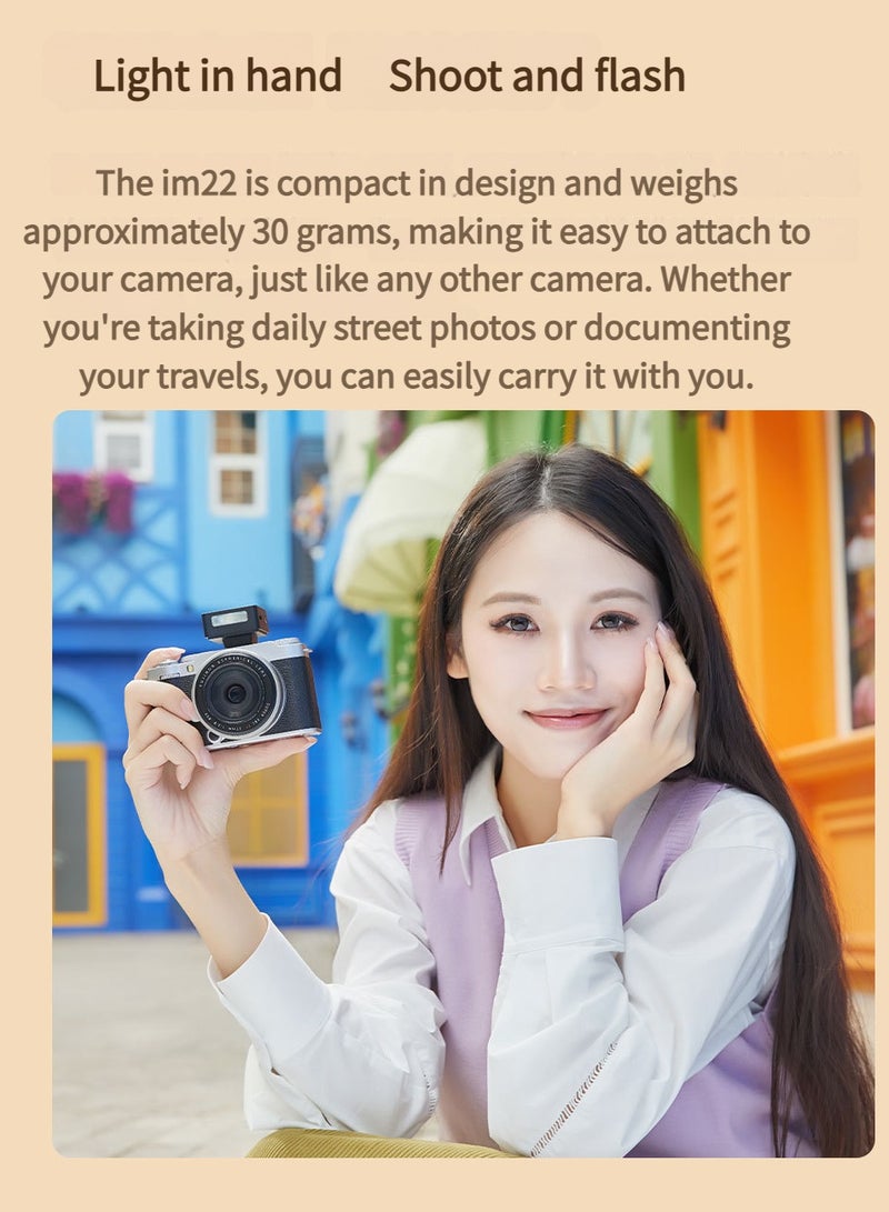 GODOX iM22 photography mini flash for Ricoh RG3 SLR and micro-single cameras - Image 5