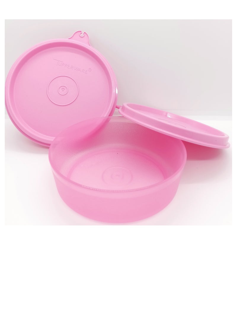 Tupperware Food Container Tupperware Plastic Set 2 Piece  250 ml  - Image 4