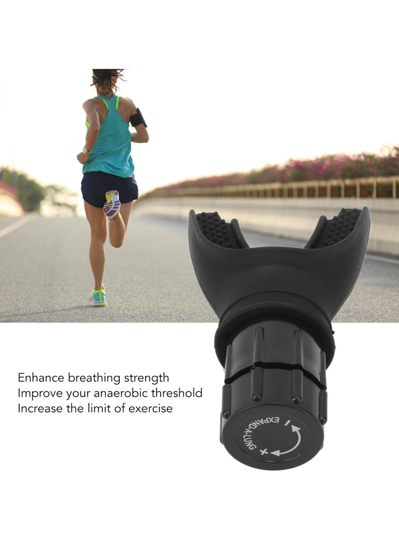 Chabeia - Spirometry Breathing Exercise Device (Blue) – Adjustable Lung Exerciser to Boost Lung Capacity & Abdominal Strength, Inspiratory Muscle Trainer for Improved Respiratory Health - Image 1