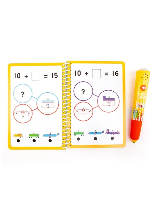 Educational Insights Educational Insights Hot Dots Numberblocks Workbook Numbers 11-20 with Interactive Pen - Learning Activities for Kids Ages 5+, Kindergarten Must Haves  - Image 2