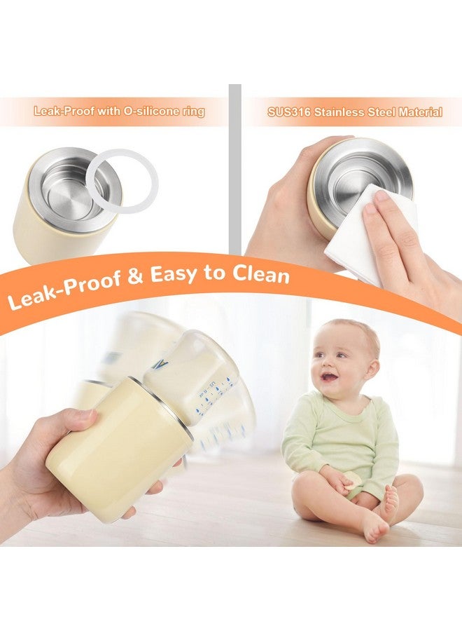 Soshine Portable Bottle Warmer - Baby Bottle Warmer with Precise Temperature Selection,Automatic Shut-Off and Beep Prompt,for Travel,Breastmilk - Image 2