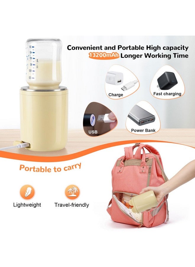 Soshine Portable Bottle Warmer - Baby Bottle Warmer with Precise Temperature Selection,Automatic Shut-Off and Beep Prompt,for Travel,Breastmilk - Image 4