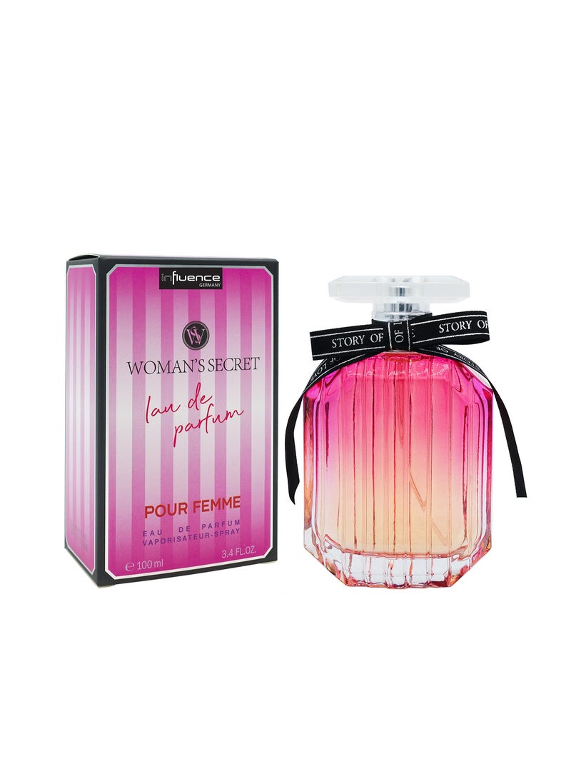 Influence Germany WOMAN’S SECRET Eau de Parfum Pour Femme - 100ML - Image 1
