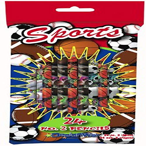 DesignWay Sports Pencils, 24-Pack - Image 1