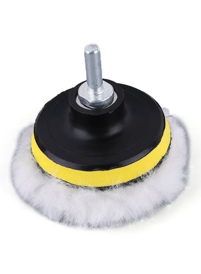 Generic 11-Piece Sponge & Wool Polishing Pads for Car Headlights – Includes M14 Drill Adapter  - Image 5