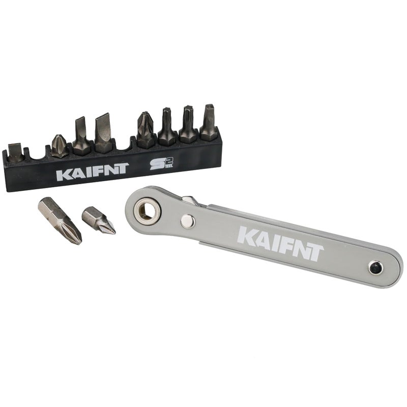 KAIFNT مجموعة مفاتيح ربط بسقاطة صغيرة للغاية من كايفنت K451-011، محرك مقاس 1/4 بوصة، 11 قطعة - Image 2