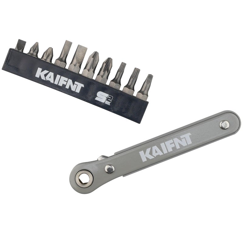 KAIFNT مجموعة مفاتيح ربط بسقاطة صغيرة للغاية من كايفنت K451-011، محرك مقاس 1/4 بوصة، 11 قطعة - Image 3