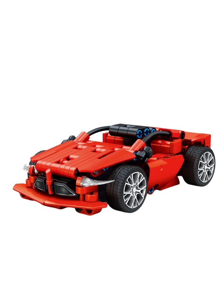 SEMBO Simulation Building Block Racing Car Set for Kids – 1:24 Scale DIY Construction Brick Toy with 4 Unique Racing Cars, Educational Engineering Building Set for Boys and Girls Age 6+, Creative STEM Toy for Car Lovers, Safe Odor-Free Material, Motor Skill and Imagination Development Toy, Kids Sports Car Assembly Kit, Race Track Compatible Toy Cars, Gift for Birthday, Holidays, and Special Occasions | Perfect Toy for Young Engineers, Car Enthusiasts, and Racing Fans | Hands-On Vehicle Construction Kit for Early Learning, Home, and Classroom Use | Best Gift for Kids Who Love Building, Racing and STEM Learning  - Image 1