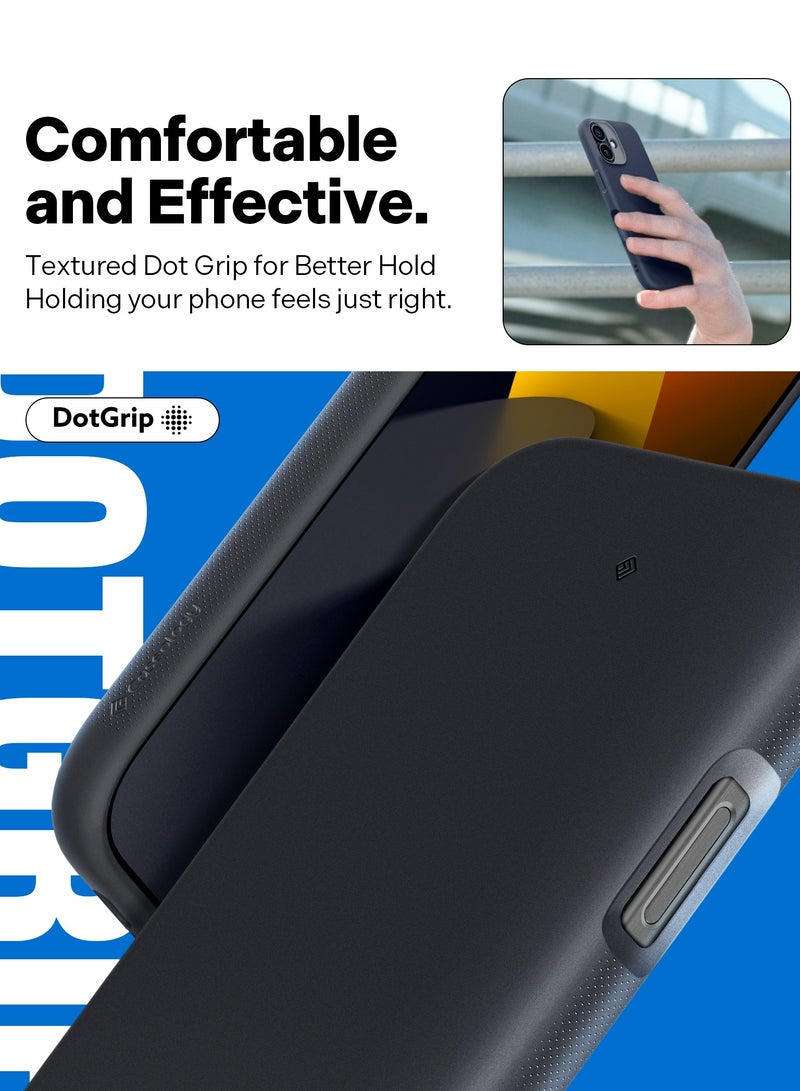 Caseology Nano Pop Mag iPhone 16 MagSafe Case Cover Military Grade - Black Sesame - Image 4