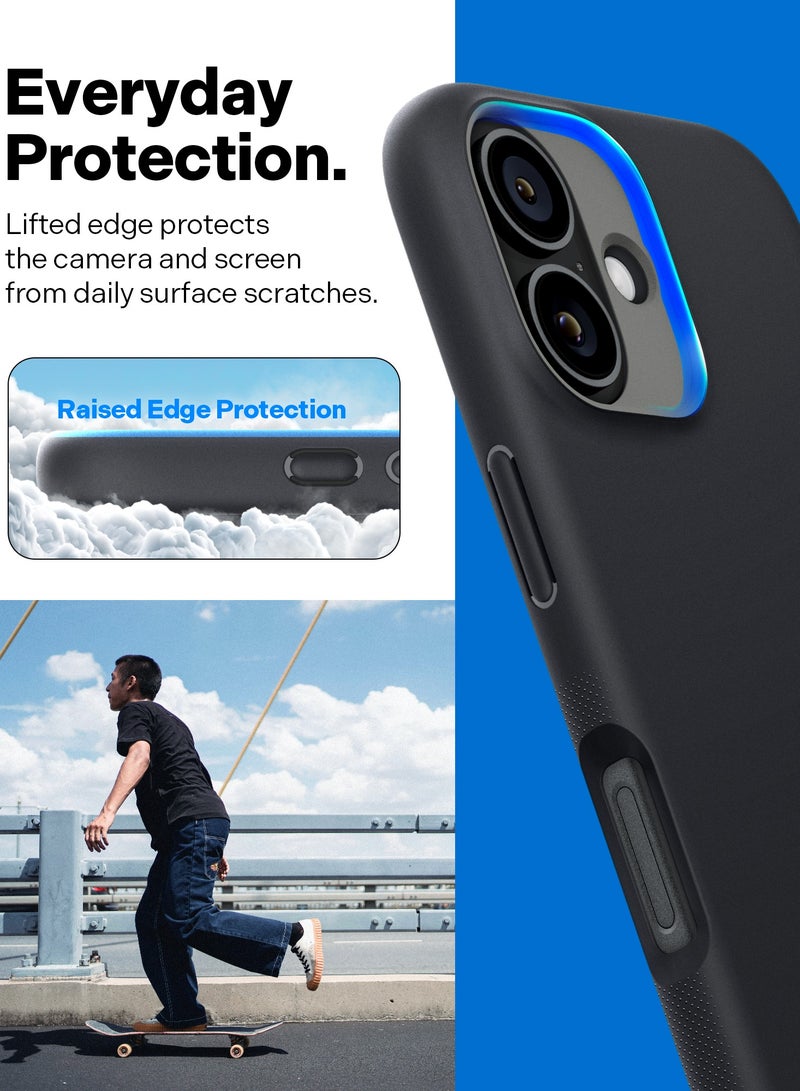 Caseology Nano Pop Mag iPhone 16 MagSafe Case Cover Military Grade - Black Sesame - Image 5