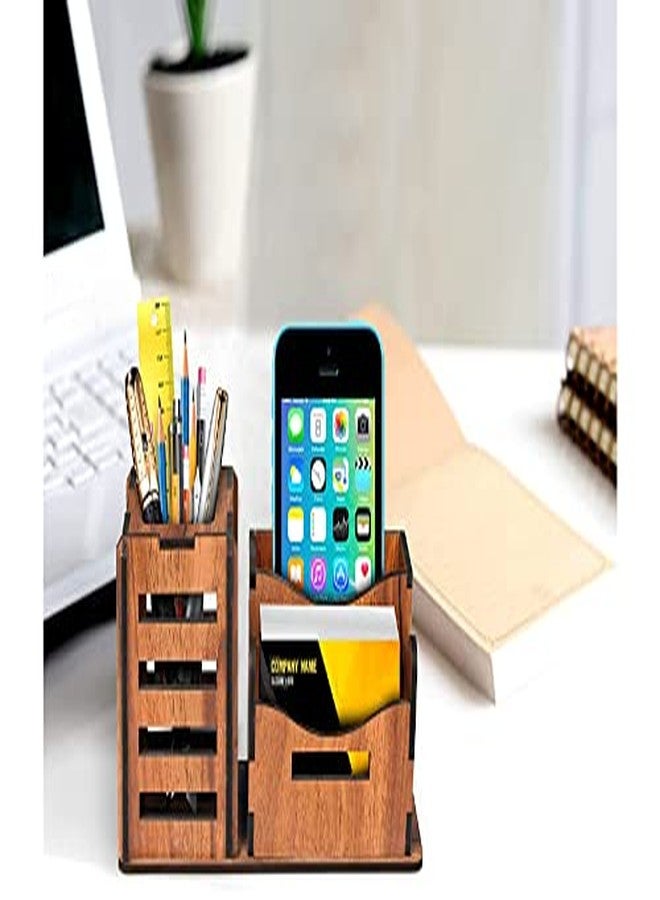 Quickwell 3 Layer File Rack ABS Plastics For Office Home Plastic Foldable Office Desk Accessories Files Papers Divider Rack Storage Rectangular Tray Stand (3 Layer Plastic Black, Tiered Shelf - Image 2