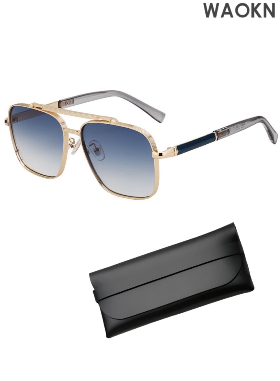 Fashion Men and Women Square Sunglasses Outdoor Vacation Beach Sunglasses Designer Sunglasses Men Fashion Glasses Square Luxe Femme Sunglasses High-Quality Sunglasses Classic Versatile Casual Trendy UV Protection Sunglasses.