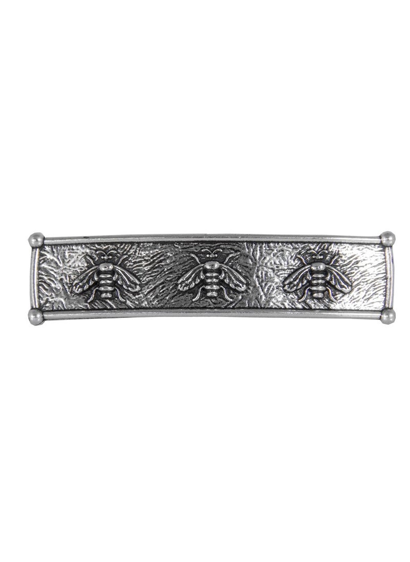 Oberon Design - Honey Bee Hair Clip Hand Crafted Metal Barrette Made in the USA with a Medium 70mm Clip by Oberon Design - Image 1
