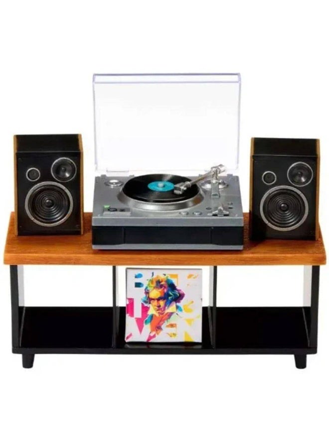 Miniverse Real Music Record Player Playset (29 x 6.4 x 14.6 cm) - Image 3