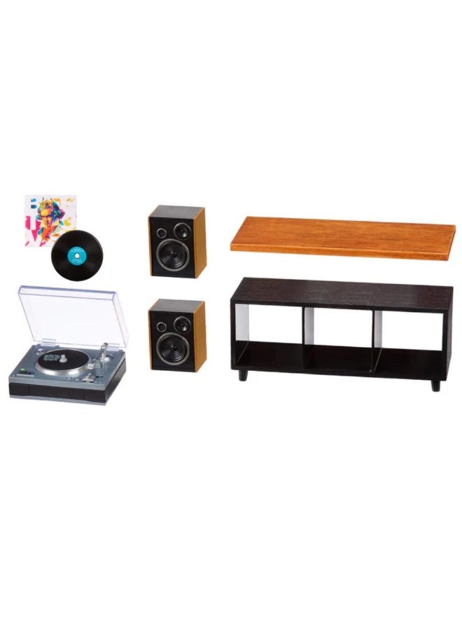 Miniverse Real Music Record Player Playset (29 x 6.4 x 14.6 cm) - Image 4