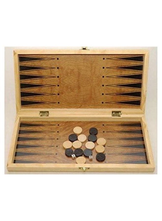 2 in 1 Wooden Chess and Table Game - Image 2