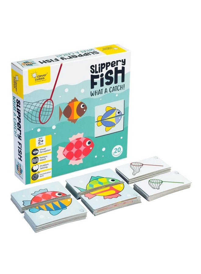 Clever Cubes Slippery Fish, Activity Games, Fun Learning Games, Perfect for Return Gifts, Educational Games - Image 1