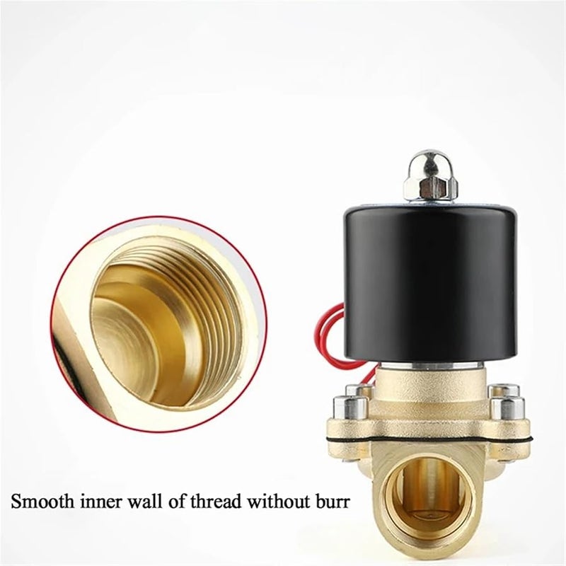 3 8 Inch Normally Closed Brass Solenoid Valve Direct Acting DN10 24V 110V 220V 12V G 380VAC - Image 5