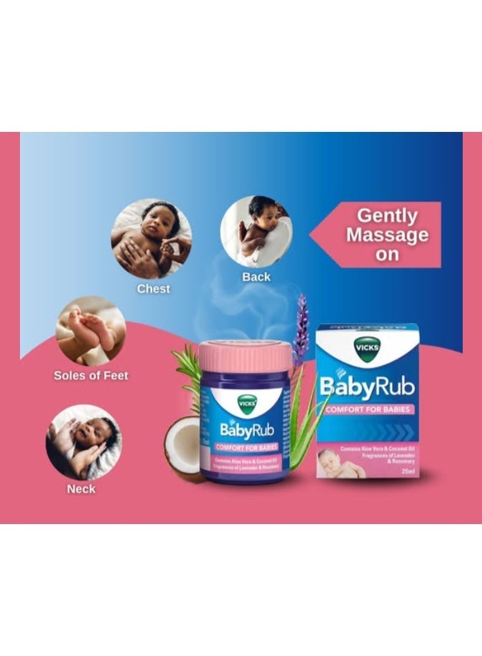 Vicks VapoRub Vicks BabyRub Comfort for Babies 25g - Image 2