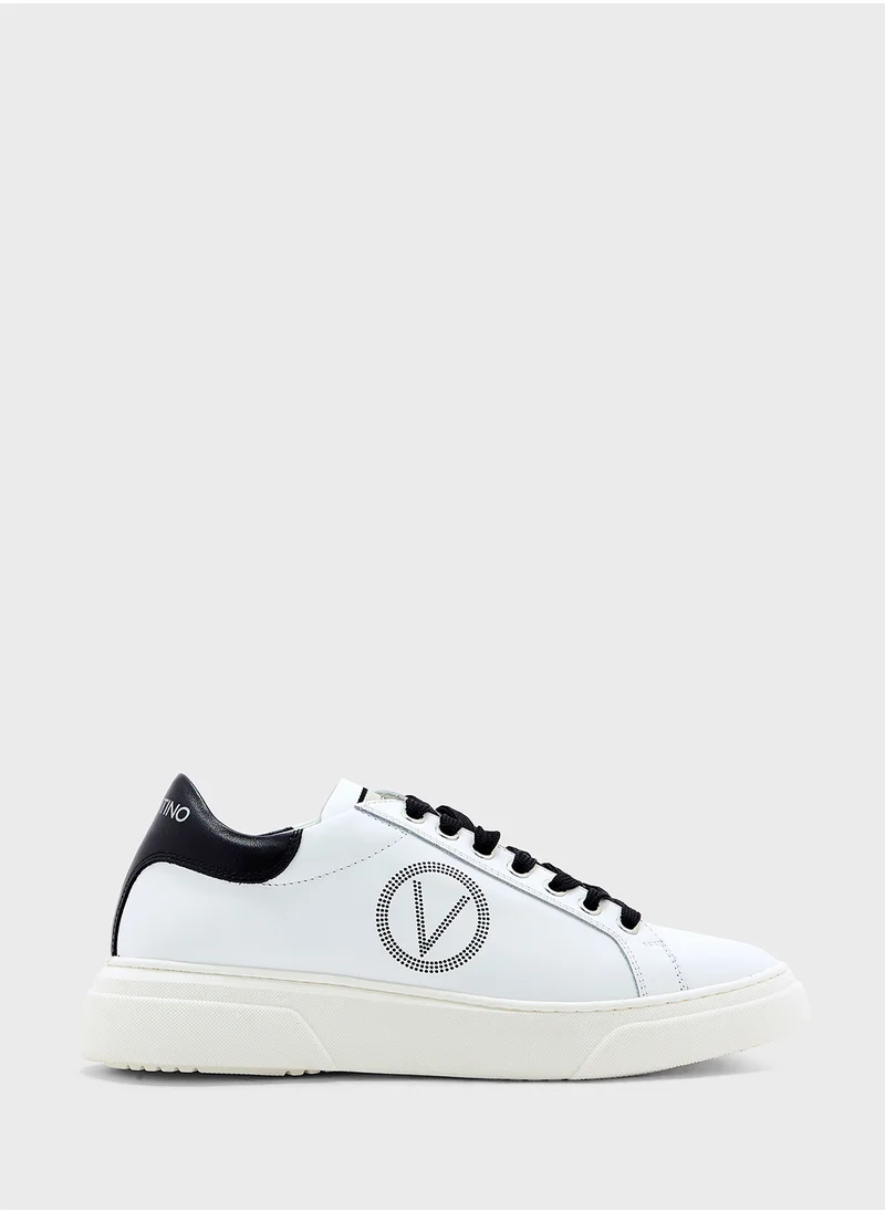 VALENTINO BY MARIO VALENTINO Lace Up Low Top Sneakers