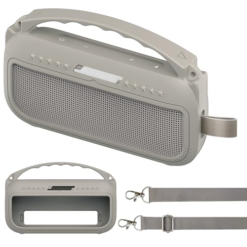 JCHPINE Silicone Cover Case for Bose SoundLink Flex Portable Bluetooth Speaker 2nd Gen, Protective Holder Accessories (Silicone case, Sandstone) - Image 1