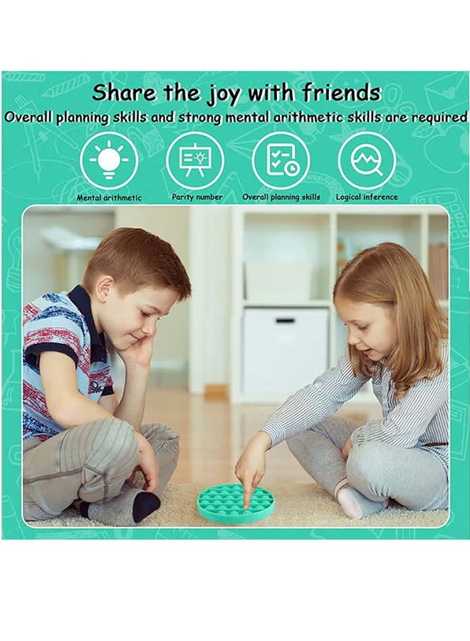 لعبة الفقاعات الحسية والضغط من السيليكون على شكل قلب لتخفيف التوتر - Image 2