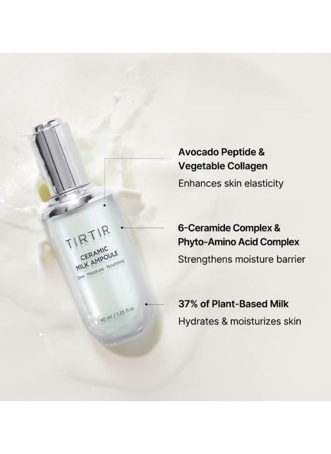 TIRTIR - Ceramic Milk Ampoule 40ml - Image 1