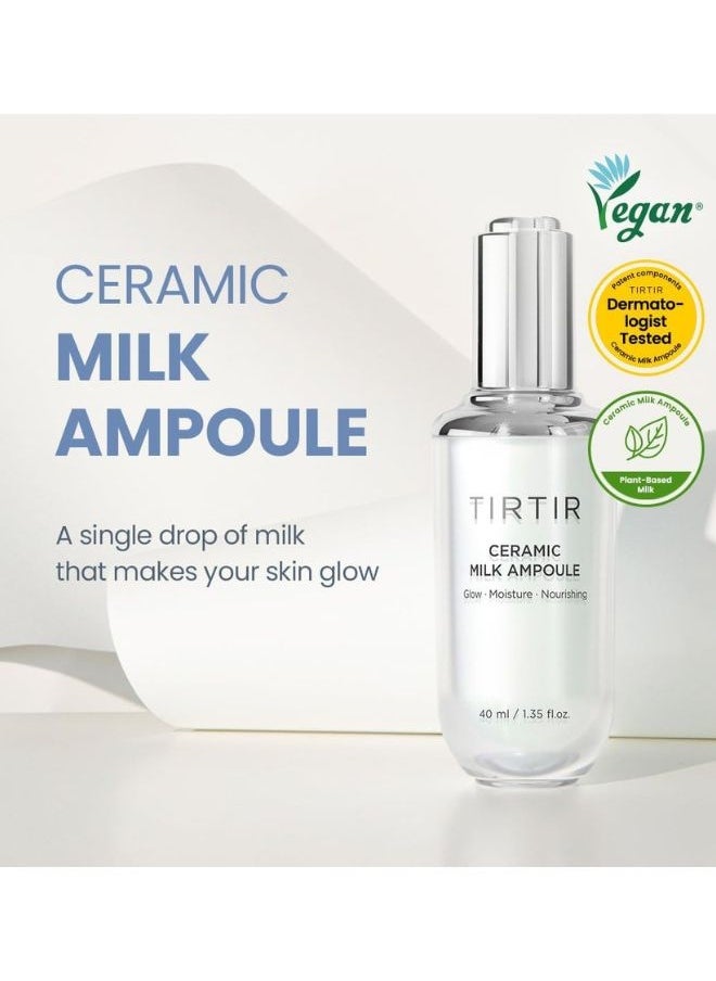 TIRTIR - Ceramic Milk Ampoule 40ml - Image 1