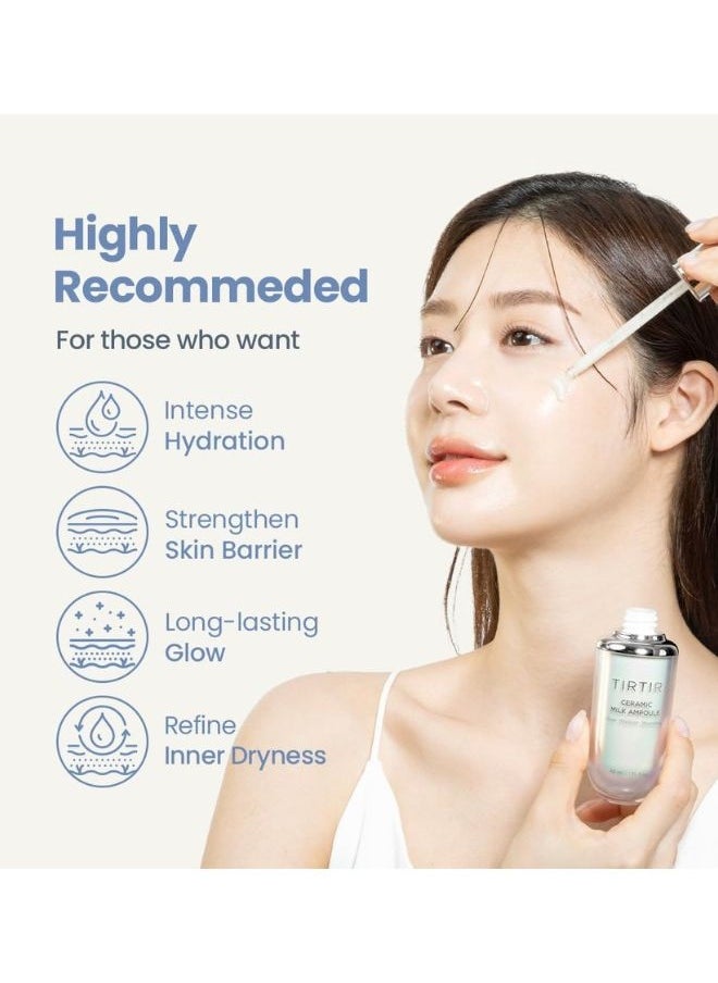 TIRTIR - Ceramic Milk Ampoule 40ml - Image 1