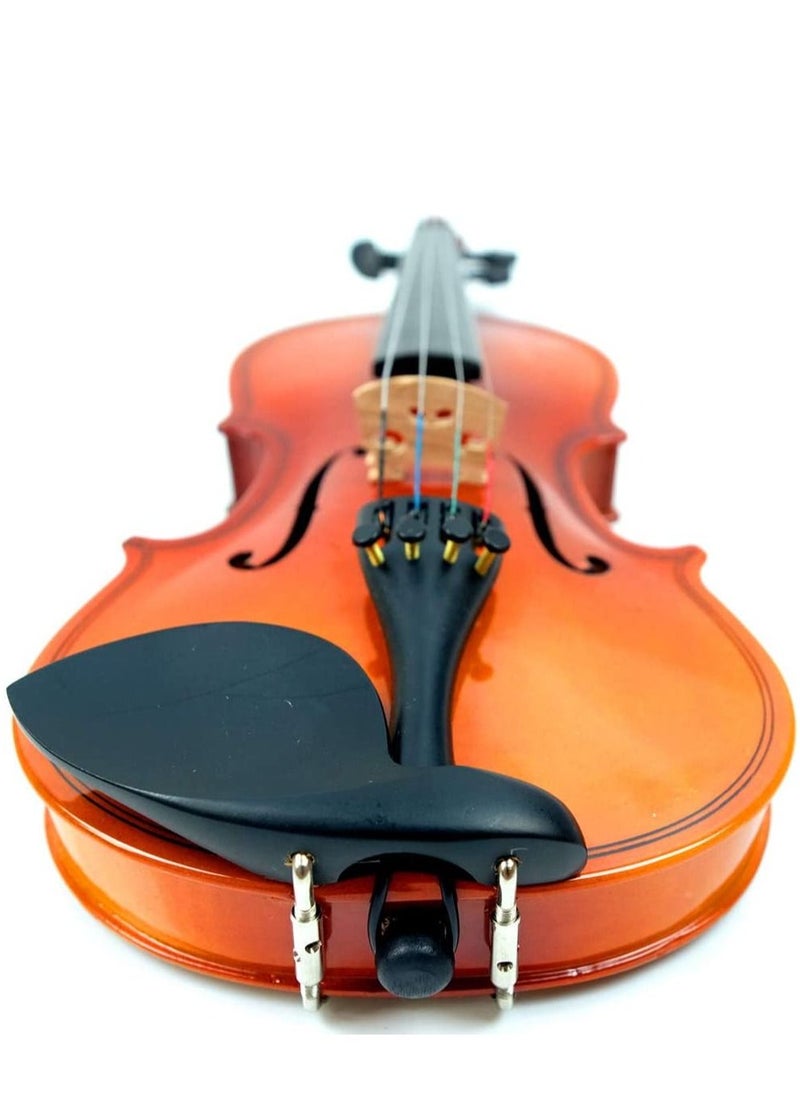Mike Music - Mike Music 1/8 Natural Violin with Hard Case, Bow, Rosin (1/8 Violin, natural) - Image 1