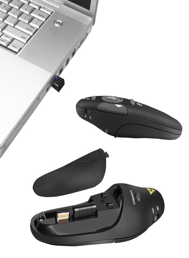 InfiDeals Wireless Presenter Remote, 2.4GHz Wireless USB PowerPoint Remote PPT Clicker for Presentation Support Windows, MacOS, Linux - Image 5