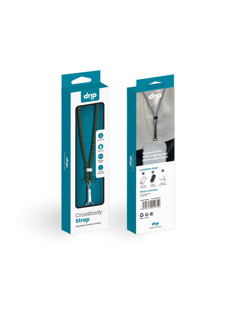 DRIP 🪢📱 Rope Crossbody Phone Strap Adjustable Hands-Free Holder Phone Tether for iPhone Android - Image 4
