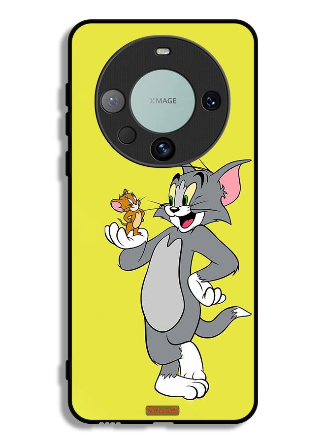 Tolwak Huawei Mate 60 Pro Plus Protective Case Cover Tom And Jerry - Image 1
