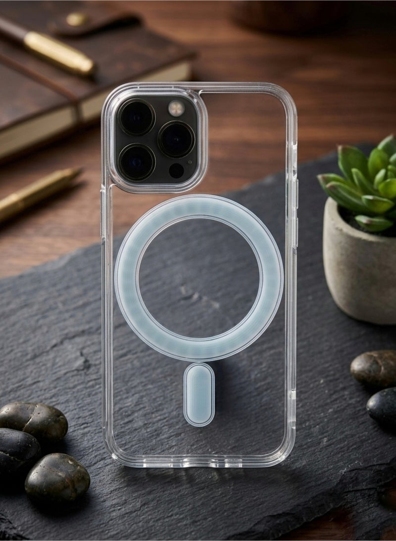 Grace Apple IPhone 11 Pro Max -Elegant Botanical MagSafe Case for iPhone 11 Pro Max - Clear with Lavender Etching - Image 1