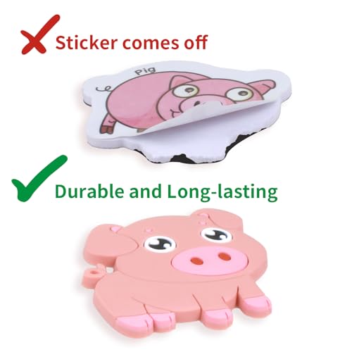 SUPINEEDO Refrigerator Magnets for Kids, Cute Farm Animals Fridge Magnet for Toddlers 1-3 Kids Magnets for Fridge Baby Educational Gift, Full Back Magnetic Toddler Magnets - Image 3