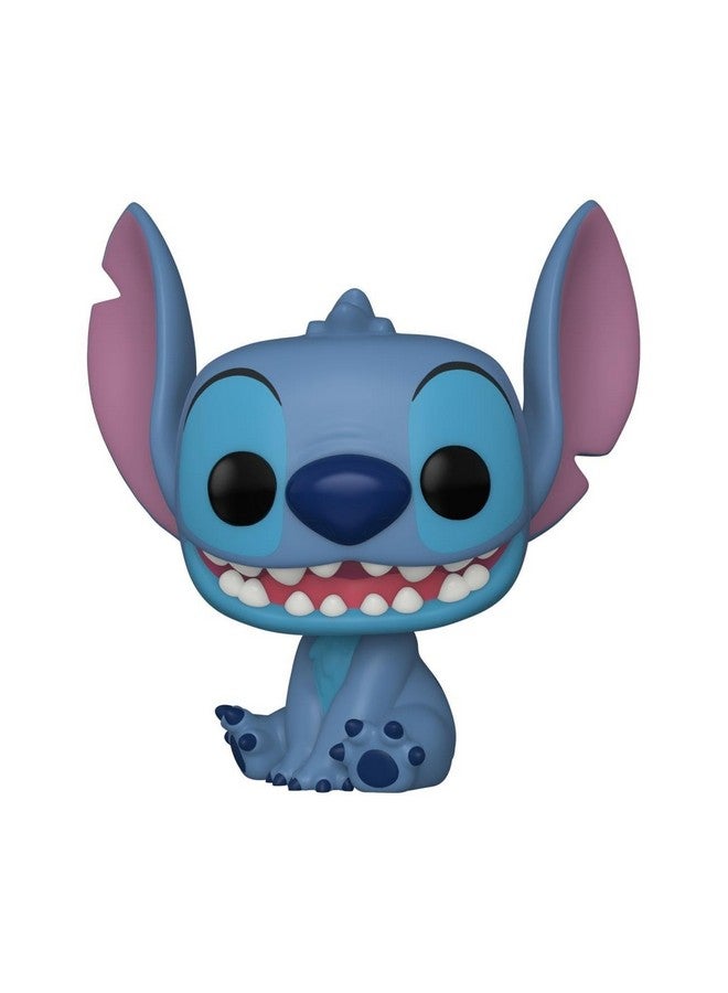 Funko فانكو بوب ديزني: ليلو وستيتش - ستيتش جالس مبتسم، قياسي - تمثال فينيل قابل للجمع - فكرة هدية - منتجات رسمية - ألعاب للأطفال والبالغين - عشاق الرسوم المتحركة - Image 2