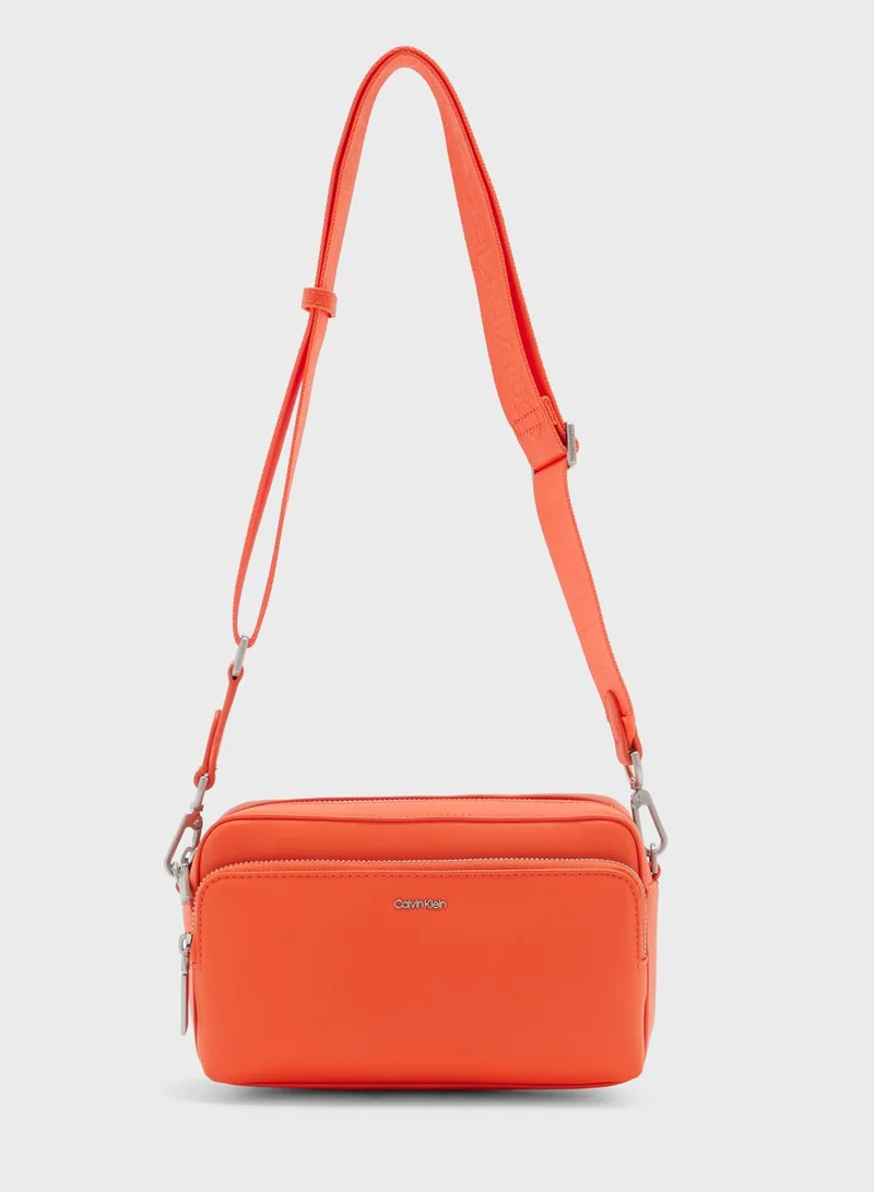 CALVIN KLEIN Pocket Detailed Large Crossbody