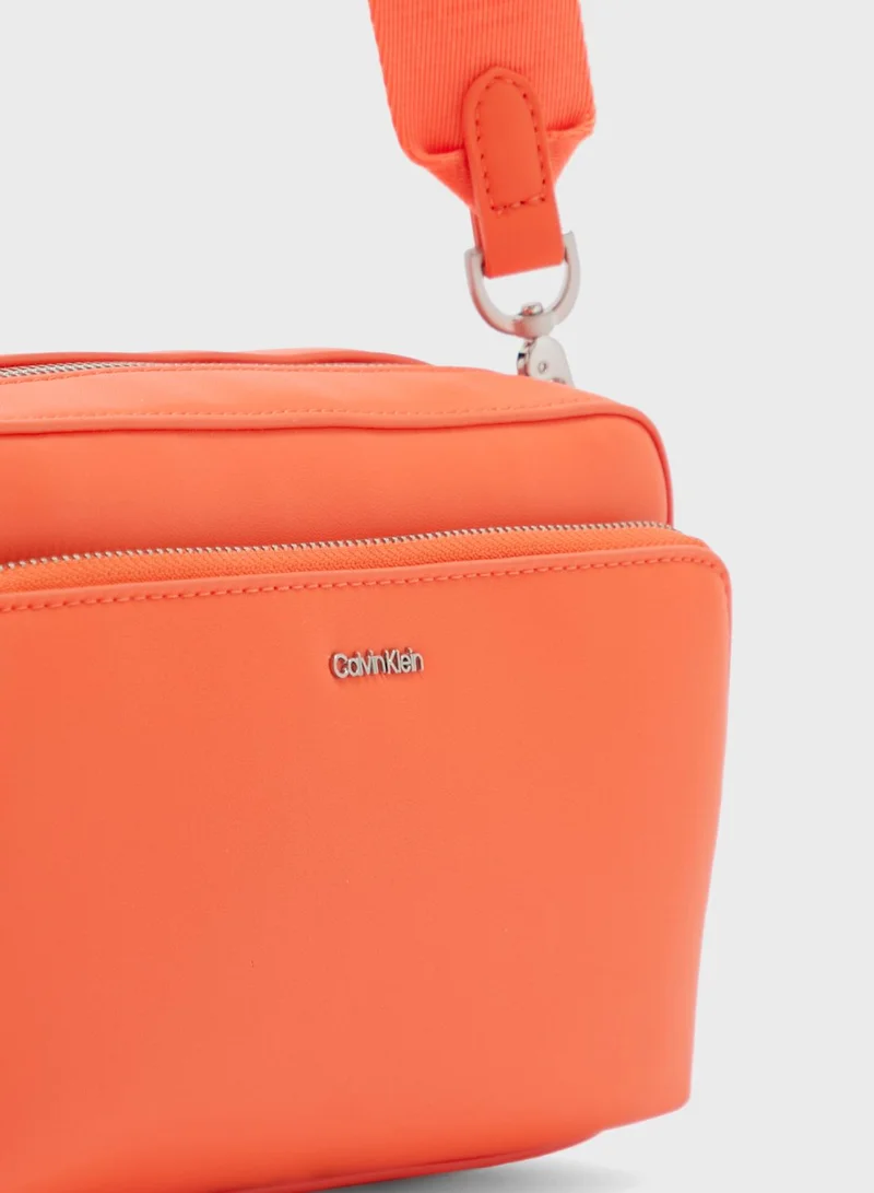 CALVIN KLEIN Pocket Detailed Large Crossbody
