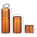 MEECN TwoLayer Pill Organizer Waterproof Pill Container Pill Holder can Store Pills Anything Sizes Vitamins Cod Liver Oil Supplements and Medication Rv products Size16 x 16 x 44 inOrange - Image 4