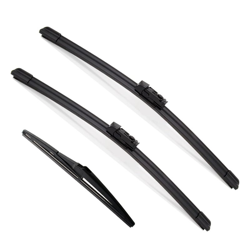 Fabysky 3Pcs Mazda CX5 CX5 CX9 CX9 Windshield Wiper Blades 0220172021 2022 2023 Original Equipment Automotive Replacement Windshield Wiper Blades for My Car 241814 Set of 3