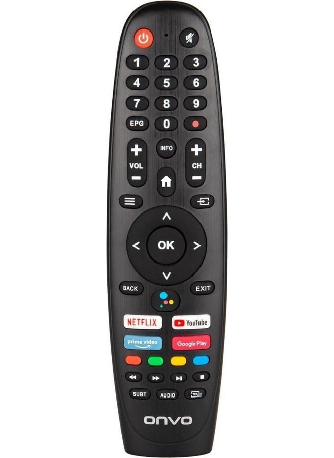 OV58900 Android Smart LED TV Remote Control Without Voice Command Original