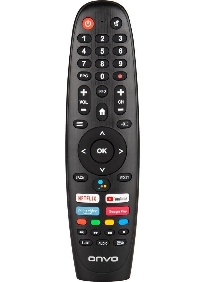 Onvo - OV58900 Android Smart LED TV Remote Control Without Voice Command Original - Image 1