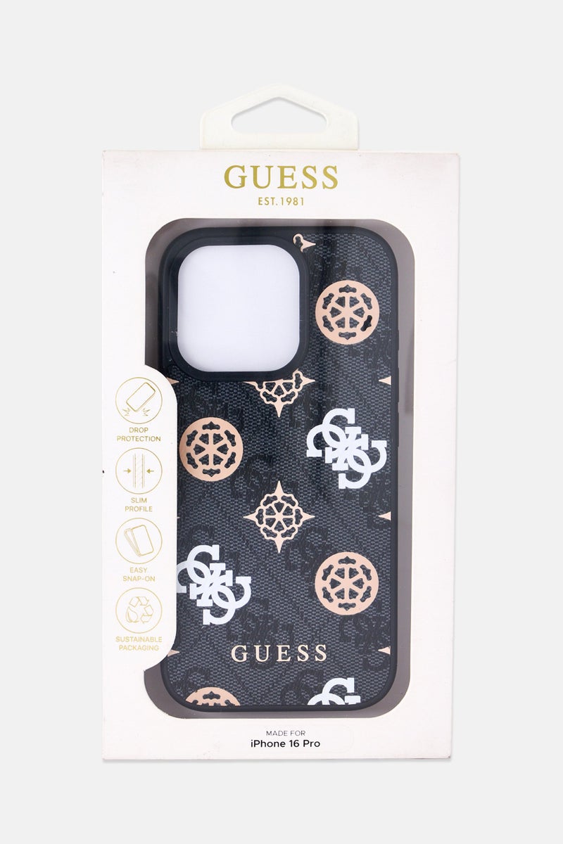 GUESS iPhone 16 Pro Brand Logo Protective Case, Multicolor - Image 3